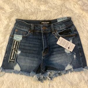Fashion Nova High Waisted Jean Shorts